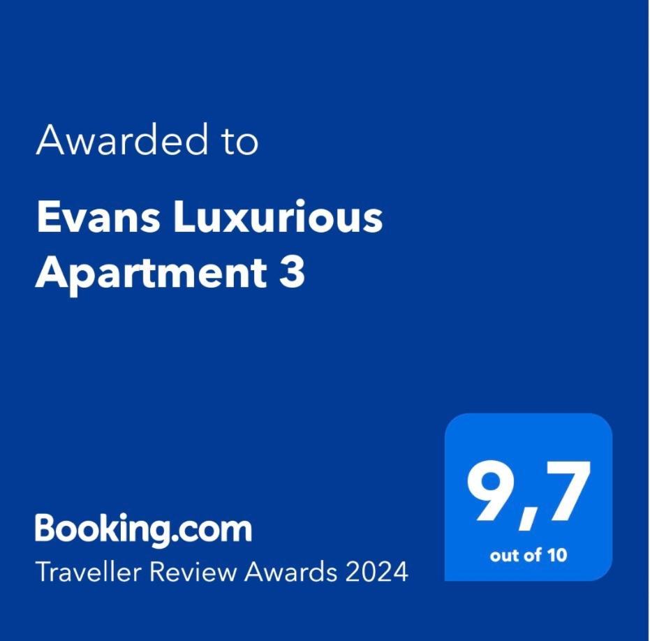 Evans Luxurious Apartment 3 Kandiye Dış mekan fotoğraf